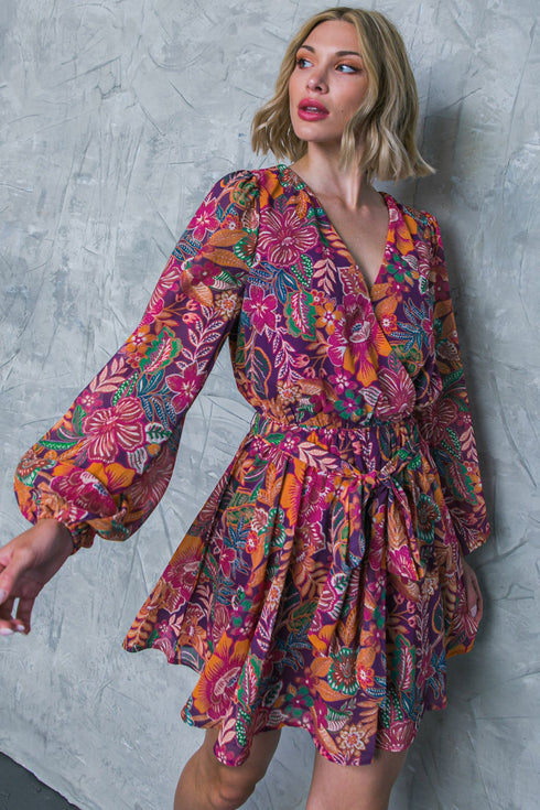 picking-daisies-plum-woven-mini-dress Flying Tomato-Sophia's Style-3